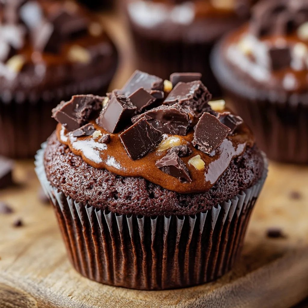 Super saftige Schoko-Muffins