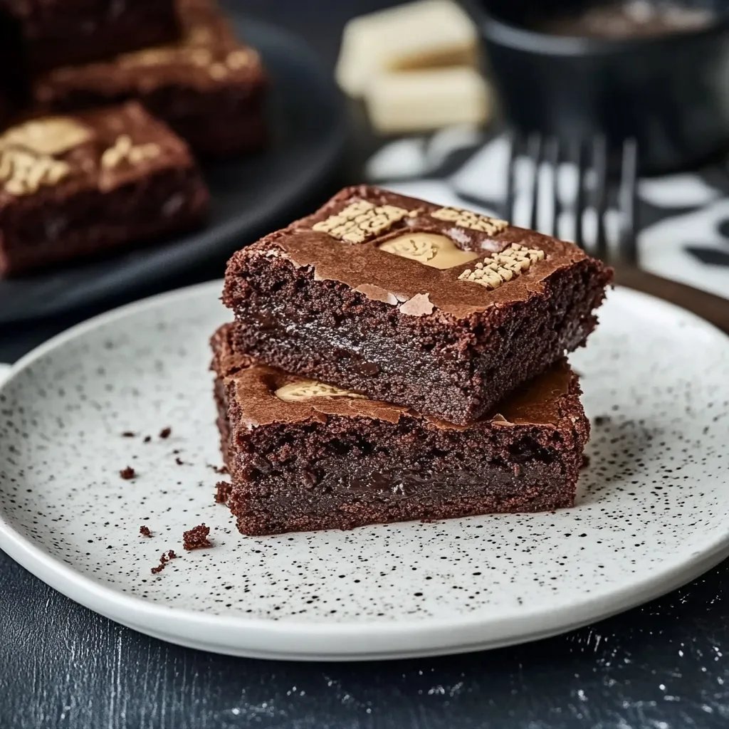 Herrlich schokoladige SPEKULATIUS BROWNIES