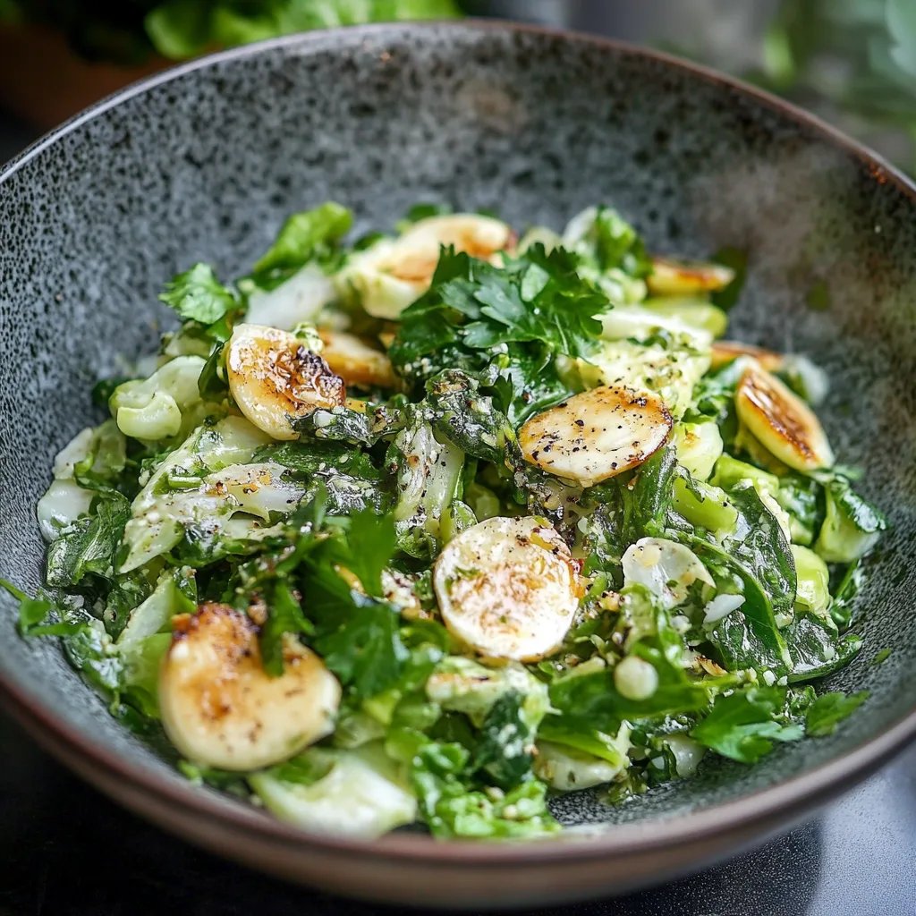 Chinakohl Salat in 5 Minuten mit Gurke & Joghurt