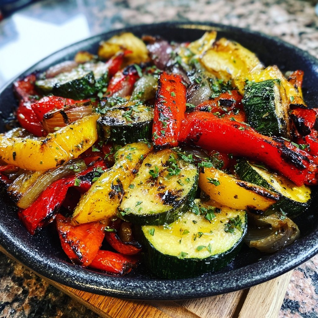 Gegrilltes Gemüse Mit Kräutern