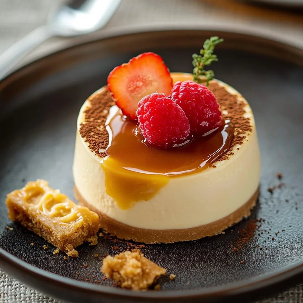 Lotus-Käsekuchen-Dessert