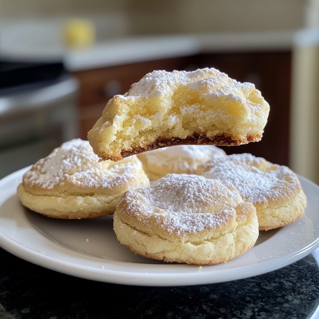 Weiche & Chewy Zitronenkekse