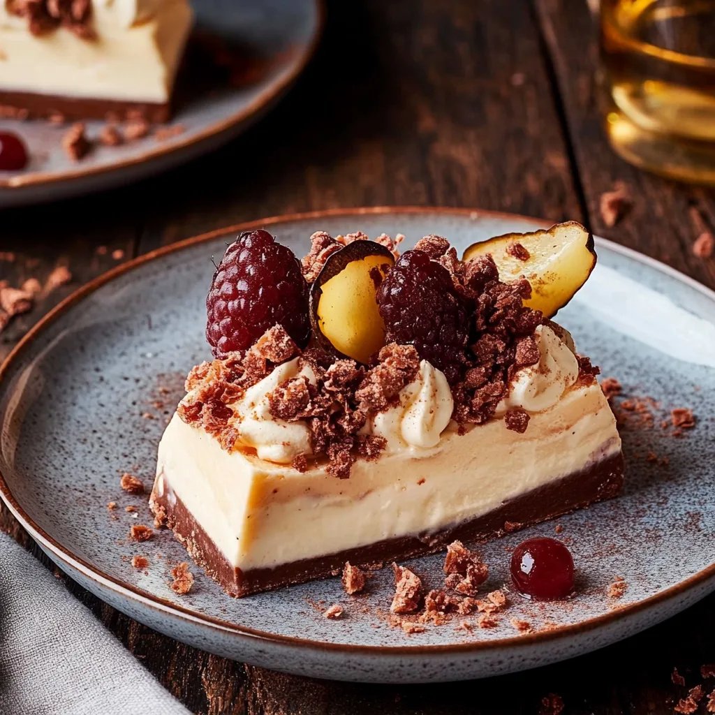 Schokomousse mit Birnen