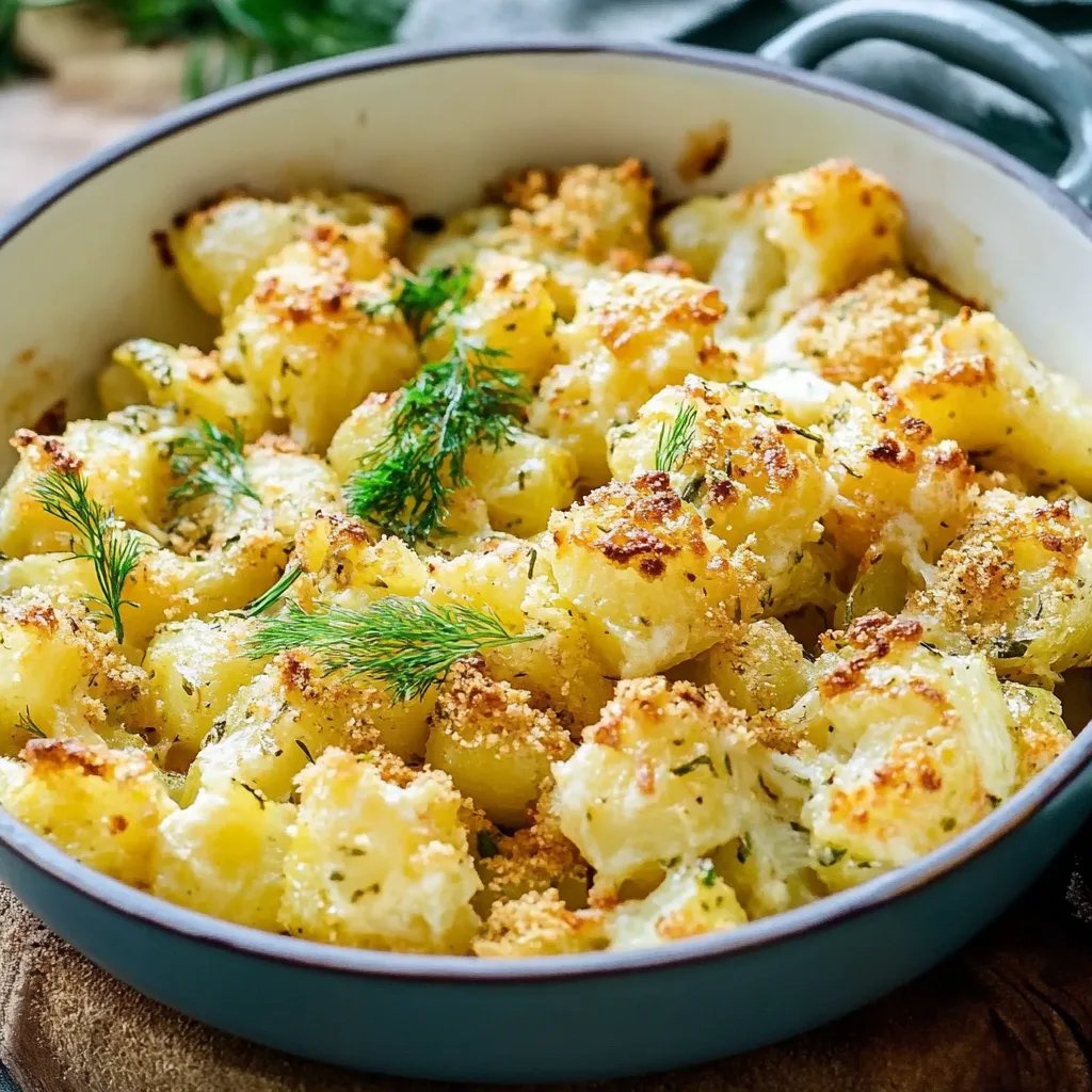 Blumenkohlauflauf mit Kartoffeln