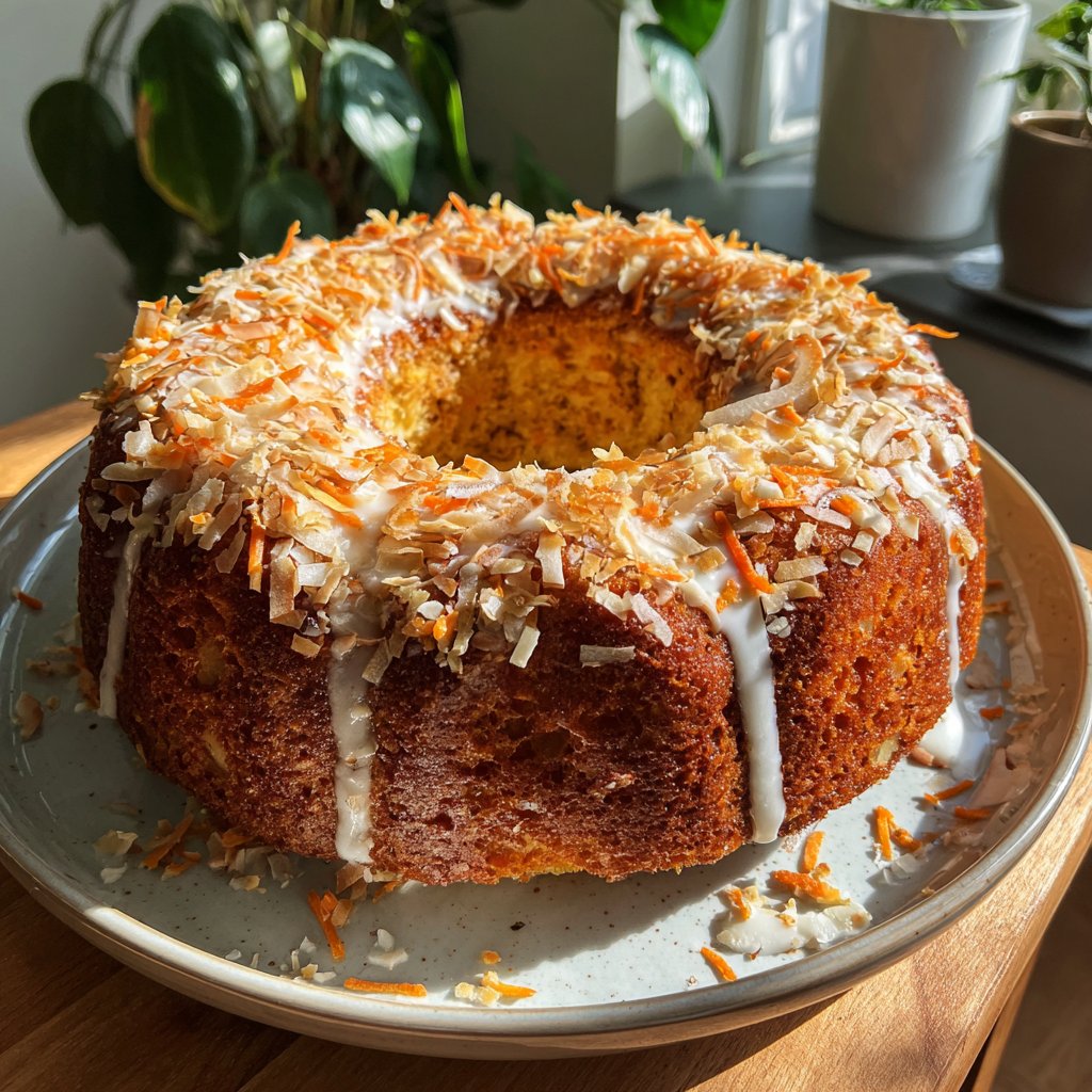 Karottenkuchen Mit Kokos